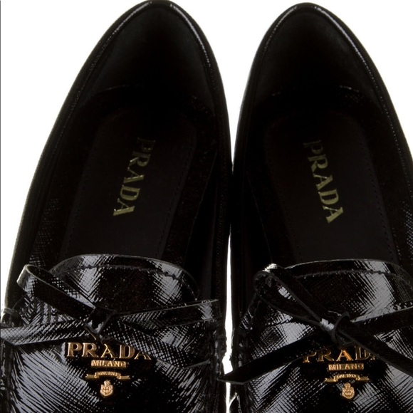 💜HP💜 Prada SOLD Fancy Patent Leather Loafers! - Picture 8 of 16